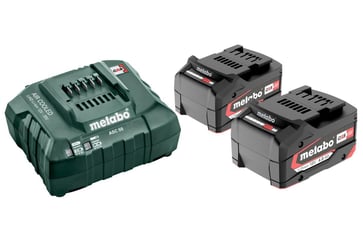 Metabo 18V Li-Power Battery Charger Set 2x4,0Ah 685050000