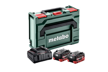 Metabo 18V LIHD Batteri Oplader Sæt 2x10,0Ah 685142000