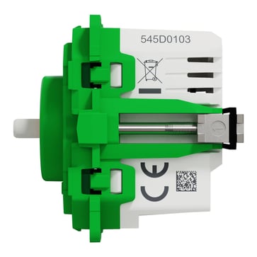 LK FUGA® Wiser Drejelysdæmper til LED uden afdækning 1M. Understøtter Multiwire teknologi: fungerer med og uden 0-ledning. 545D0103