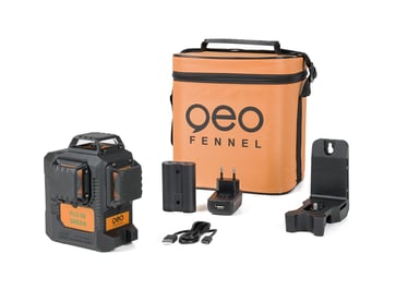 Geo-Fennel FLG 6 Green Kit self-leveling cross line laser GF-F534620