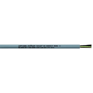 LAPP ÖLFLEX® 150 Flexible Power and Control Cable - Unshielded - 20 AWG 18 Conductors - Gray 0015018