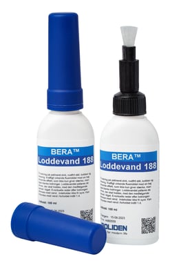 Boliden Bera soldering water 188 100 ml bottle with brush P1130110