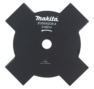 Makita Knivblad 4-tands for Buskrydder Ø255x25,4mm D-66014