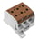 Brun Distributions blok 3x95mm² / 3x95mm² skrue tilslutning WPD 330CC 3X95/3X95 BN 2874590000 miniature