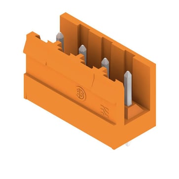 PCB plug-in connector (board connection), 5.08 mm, number of poles: 4, outgoing elbow: 180° 1239760000