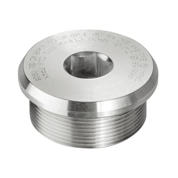 Ex sealing plugs (metal), M 16, 16 mm, Stainless steel 1.4404 (316L) 1477820000