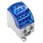 Potential distributor terminal, screw connection, 1000 V, 400 A, number of poles: 1, Mounting plate, TS 35, blue 2519480000 miniature