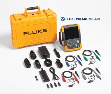 Fluke ScopeMeter 190-504-III testværktøj med 3 års Premium Care bundle 190-504/FPC 3YR EU 5596848