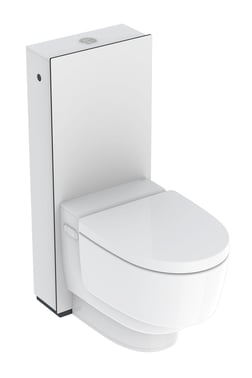 Geberit AquaClean Mera Classic WC complete solution floor-standing WC white alpine high-pressure laminate white 146.241.11.1