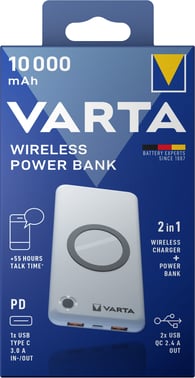 Varta Wireless Powerbank 10000mAh 57913101111