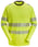 Snickers HiVis 2431 langærmet t-shirt kl 2 gul str 4XL 24316600010 miniature