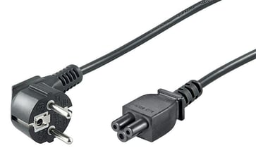 Power Cord Schuko Angled-C5 0.5m PE010805