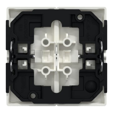 Rocker, Merten System M, for roller shutter switch and push-button, glossy, polar white 432419