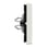 Rocker, Merten System M, for roller shutter switch and push-button, glossy, polar white 432419 miniature
