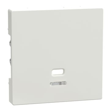 Cover pl. w. indicator window f. pull-cord switch, polar white MEG3380-0319