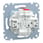2 Shutter control, Merten inserts, mechanism with fixing frame, 1-pole, 10AX, IP20, MEG3715-0000 miniature