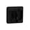 Cover plate for card switch, black, Merten System M MEG3854-0403 miniature