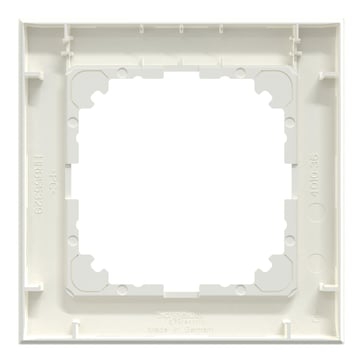 Cover frame, Merten M-Pure, 1 gang, polar white MEG4010-3619