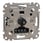 Rotary dimmer, Multiwire, LED, 370W, 230V, AC, Merten MEG5146-0000 miniature