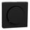 Cover plate for rotary dimmer, black, Merten System M MEG5250-0403 miniature