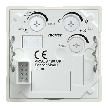 Merten PIR ARGUS 180 modul for relæafbryder, Hvid MEG5710-0319