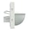 ARGUS 180 flush-mounted sensor module, polar white, glossy, System M MEG5710-0319 miniature