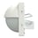 ARGUS 180 flush-mounted sensor module, polar white, glossy, System M MEG5710-0319 miniature