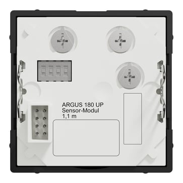 ARGUS 180 flush-mounted sensor module, black, System M MEG5710-0403