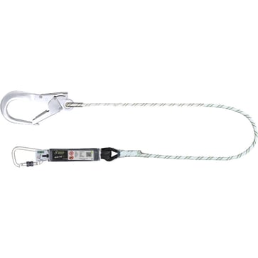 Curiosity-S - Energy Absorbing Kernmantle Rope Lanyard With Aluminium Connectors, Lg. 2 M FA2050406