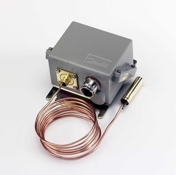 KPS79 Termostat 50 - 100 °C 2m SPDT Guld IP67 Auto reset 060L310566