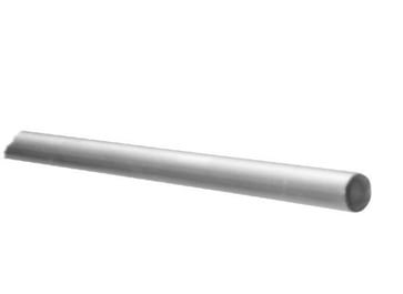 Dækrør til kabelindføring, aluminium, Diameter: 12 mm, længde: 2m 06012