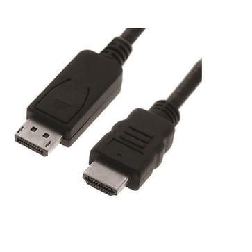 DisplayPort til HDMI kabel, DP han / HDMI han 2m 11.99.5781