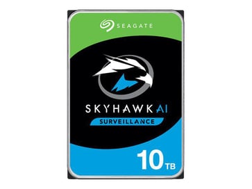 10TB HDD, Seagate, SkyHawk AI, Surveillance 24/7, ST10000VE001 ST10000VE001