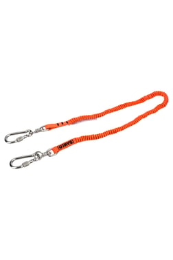 Bahco High Visibility Orange Strap Lanyards with Swivel Carabiner 1 kg 3875-LY600