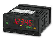 Digital panel meter, DIN1/8 (48 (h)x96 (w)), 2 liniers display med dual farveændring for aktuel værdi K3HB-RNB 24VAC/VDC 180113