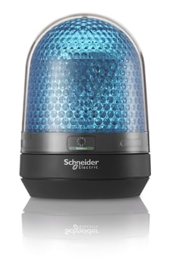 Signallampe Ø100 mm LED multifunktion med buzzer blå 100-230 VAC XVR3M06S