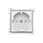 Afdækning til Schuko stikkontakt med pillesikring, white 101-66901 miniature