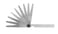 Søgerblade 0,05-1,00mm (9 blade) 100mm med konisk afrunding og 13mm bredde 10585030 miniature
