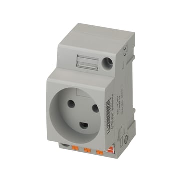 Socket, Pin connector pattern type K, Push-in spring connection 804119
