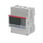 El-måler 3 faset direkte måling 65Amp med puls/alarm udgang B23 111-100 Stål 2CMA100163R1000 miniature