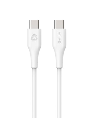 INFINITE USB-C til USB-C  kabel 2 meter. Hvid. - ES604270 ES604270