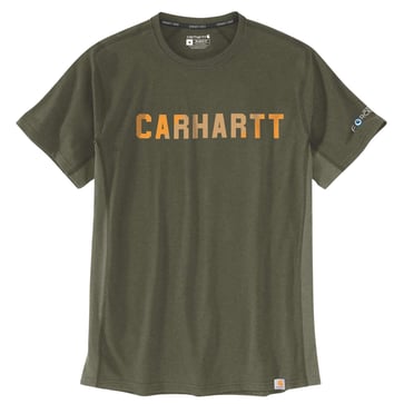 Carhartt T-Shirt Force Flex 105203 grøn str XL 105203G73-XL