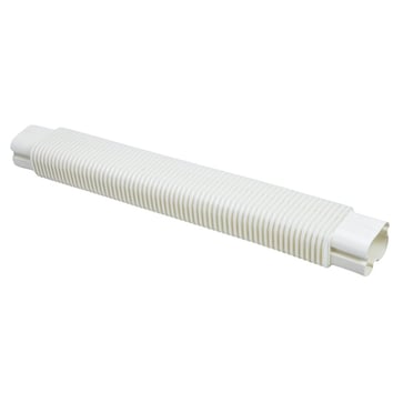 Flexible duct for heating pump duct 77 x 64 mm white 449140