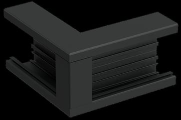 External corner 110/55 alu black R9017 STA520055