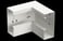 Internal corner 170/72 white R9003 STA550056 miniature