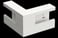 External corner kit 170/72 white R9003 STA550057 miniature