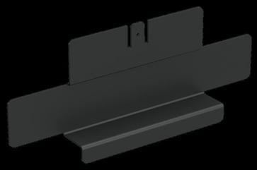 Universal T-piece 120 black R9017 STA550086