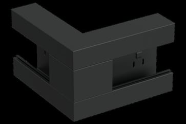 External corner kit 170/65 black R9017 STA550123