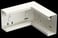Internal corner 110/52 white R9010 INS5550203 miniature