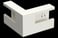 External corner kit 170A/65 white R9010 INS5553413 miniature
